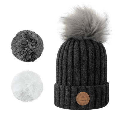 BONNET KIR ROYAL POLAIRE GRIS CABAÏA