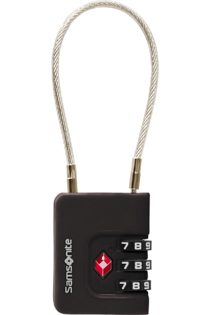 CADENAS À CABLE TA RÉVOLUTION NOIR SAMSONITE CADENAS À CABLE TA RÉVOLUTION NOIR SAMSONITE