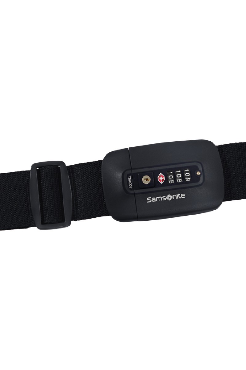 SANGLE À BAGAGES TA RÉVOLUTION NOIR SAMSONITE SANGLE À BAGAGES TA RÉVOLUTION NOIR SAMSONITE