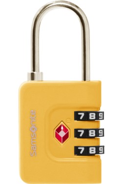 CADENAS TSA TA RÉVOLUTION JAUNE SAMSONITE