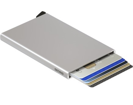 PORTE CARTES CARDPROTECTOR ARGENT SECRID