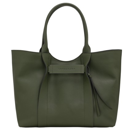 LONGCHAMP 3D SAC PORTÉ ÉPAULE KAKI