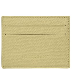 LONGCHAMP ROSEAU PORTE-CARTES PISTACHE